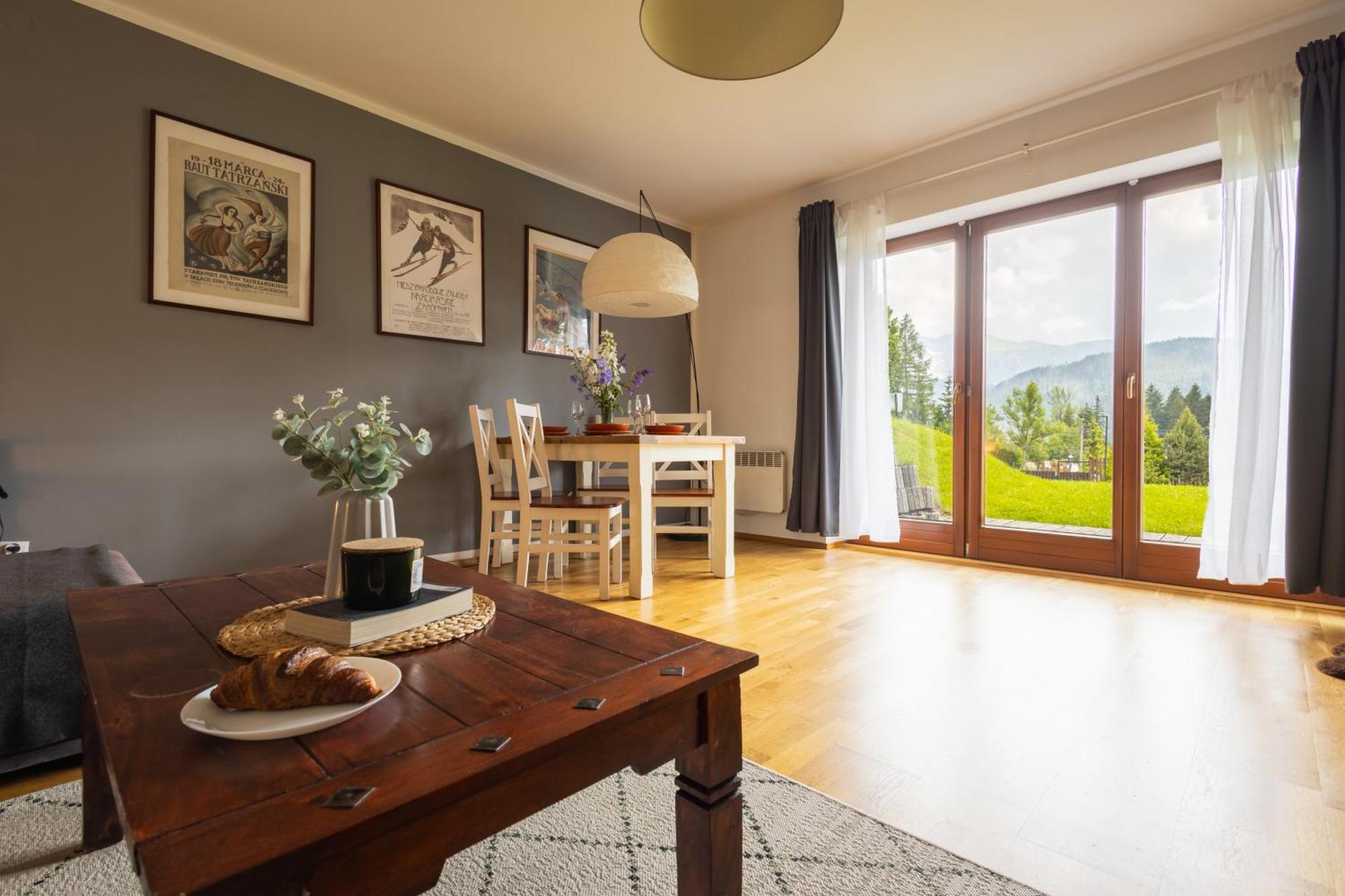 Apartament Poludniowy Z Widokiem- Sauna, Jacuzzi, Kominek Koscielisko Bagian luar foto